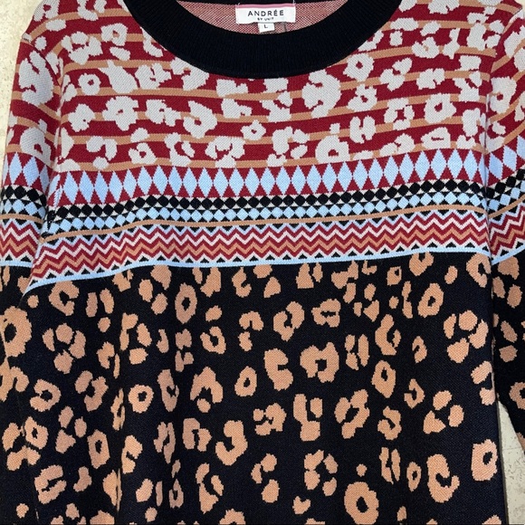 Andree leopard Sweater - Picture 2 of 5